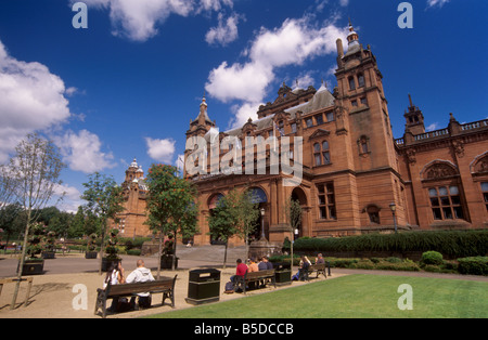 Kelvingrove Art Gallery and Museum datant du 19e siècle, Glasgow, Ecosse, Europe Banque D'Images