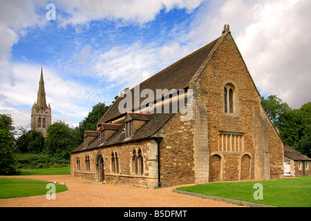 Musée du Château d'Oakham et All Saints Church Oakham Rutland UK Banque D'Images