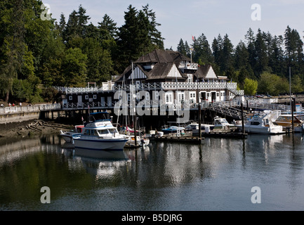 Royal Vancouver Yacht Club, British Columbia, Canada Banque D'Images