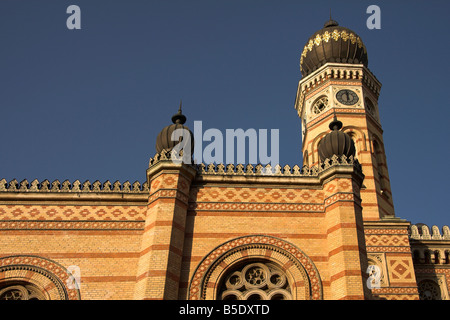 Grande Synagogue, Quartier Juif, Pest, Budapest, Hongrie Banque D'Images