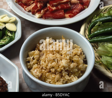 Nourriture coréenne Banque D'Images