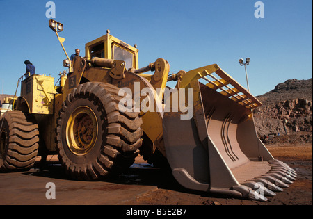 Mine de fer mauritanie Zouerate Zouérat Zoueratt est une ville du nord de la Mauritanie dans la région de Tiris Zemour Ville dan Banque D'Images