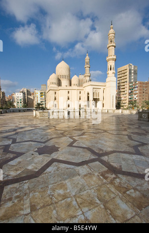 Abou El Abbas El Morsi Mosque in Alexandria Egypte Banque D'Images