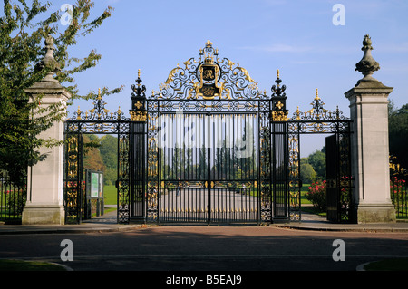 Le Jubilé gates Cercle Intérieur Regents Park Londres Banque D'Images