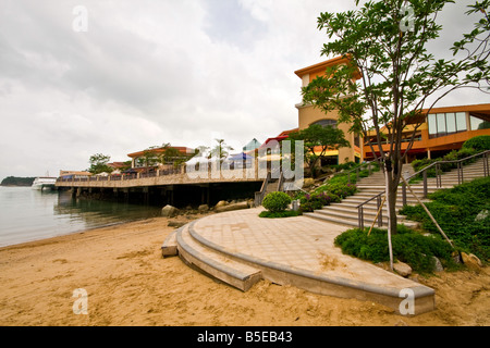 Discovery Bay Plaza Hong Kong de la plage Banque D'Images