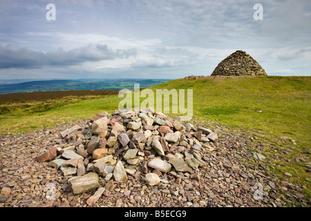 Dunkery Beacon, le point le plus élevé de Exmoor National Park Banque D'Images