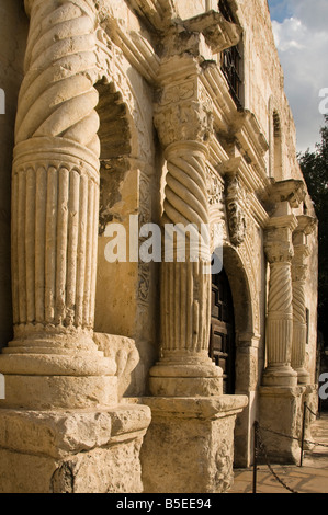 L'Alamo, le centre-ville de San Antonio, Texas. Banque D'Images