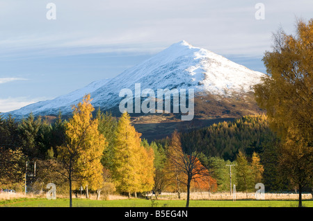 Station House est une montagne surplombant le Loch Rannoch à Perth et Kinross, Scotland UK 1116 SCO Banque D'Images