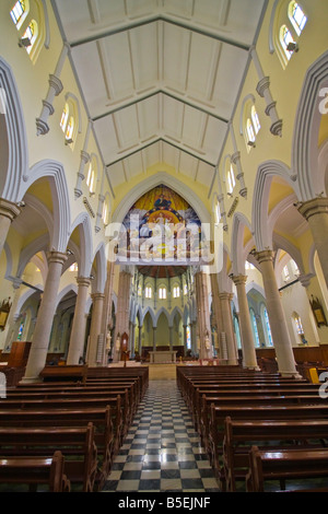 La cathédrale catholique de l'Immaculée Conception de Hong Kong, Chine Banque D'Images