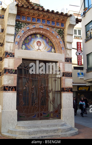 Église paroissiale de Sant Roma, Lloret de Mar, Espagne Banque D'Images