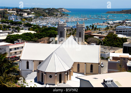 Vue aérienne de Nouméa Nouvelle Calédonie Banque D'Images