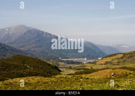 Creagach sans frais et l'Affric hills de Glen Cannich Banque D'Images