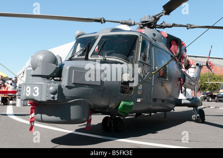 La marine sud-africaine de l'hélicoptère Lynx Westland Banque D'Images