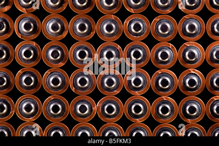 Pack batterie Vue de dessus Banque D'Images