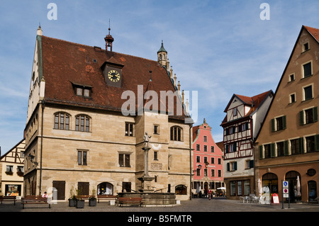 Centre-ville, Weissenburg in Bayern, Bavière, Allemagne Banque D'Images