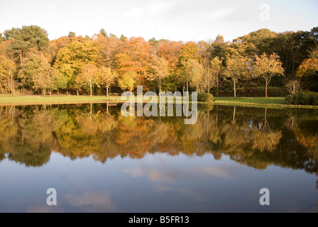 Le Bowling Green Lochinch Pollok Park Glasgow Banque D'Images