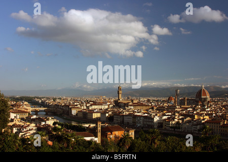 Vue de Florence Banque D'Images