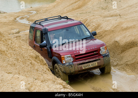 Land Rover Discovery 2 Auto off road au Royaume-Uni Banque D'Images