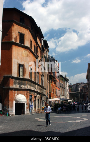 Le ghetto juif de Rome, Rome, Italie Banque D'Images