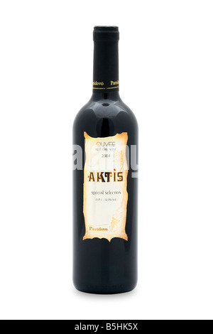 Quvee notre sélection de vin rouge sec pamidovo aktis 2004 merlot cépage mavrud rubin genre dark nuances de couleur bleu va cassis plumb Banque D'Images