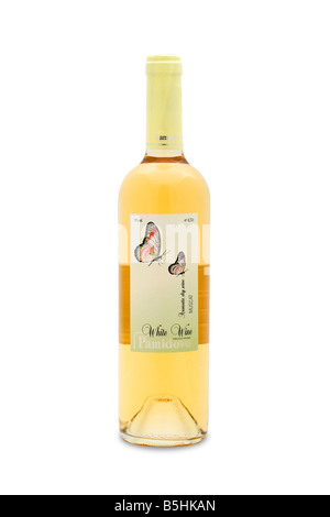 Pamidovo Bulgarie vin blanc muscat sec aromatique thracia estate Banque D'Images