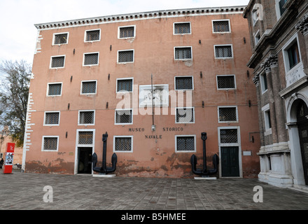 Le Museo Storico Navale : Le Musée d'histoire navale de Venise Banque D'Images