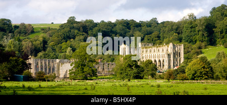 L'abbaye de Rievaulx North Yorkshire UK Banque D'Images