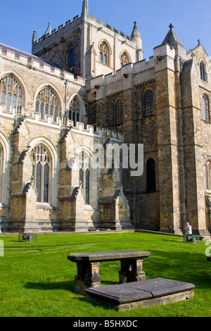 La cathédrale de Ripon North Yorkshire UK Banque D'Images