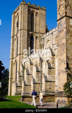 La cathédrale de Ripon North Yorkshire UK Banque D'Images