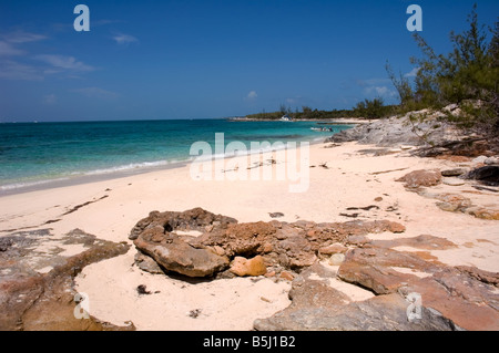 Rose Island Bahamas Beach Banque D'Images