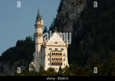 Le château de Neuschwanstein à Schwangau près de Füssen Bavière Allgaeu Allemagne Banque D'Images