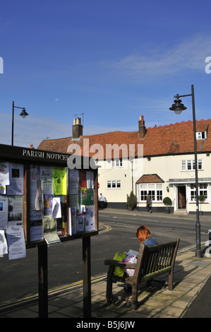 Marché anglais ville de Wendover dans Buckinghamshire, Royaume-Uni. Banque D'Images