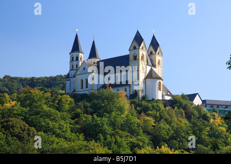 Dans Praemonstratenserkloster Arnstein Obernhof, Naturpark Nassau, Westerwald, Rheinland-Pfalz Banque D'Images