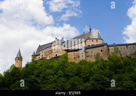 Château de Vianden Luxembourg juin 2006 Banque D'Images