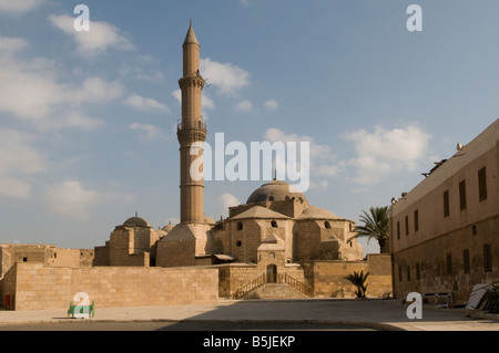 Mosquée de Soliman Pacha al Khadim au Saladin ou Salah ad Din Citadelle au Vieux Caire Egypte Banque D'Images