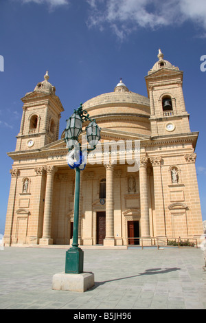 Église de Mgarr, Malte. Banque D'Images