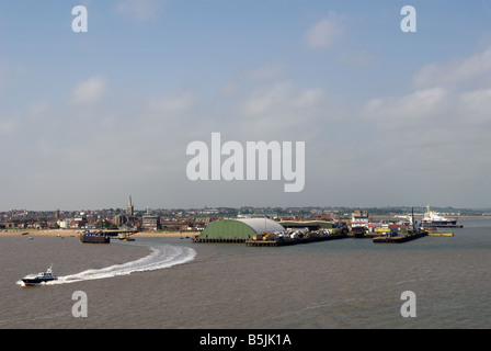 La ville balnéaire de Harwich, Essex, Royaume-Uni. Banque D'Images