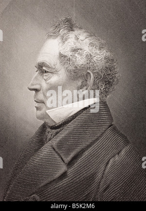 Edward Everett, 1794 -1865. Orateur américain, essayiste, diplomate et homme d'État. Banque D'Images