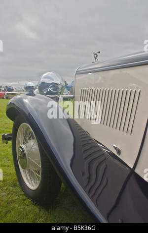 Vue latérale du vintage voiture Singer Banque D'Images