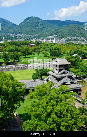 Tourelle de l'OTU, Château Kumamoto, kumamoto city, préfecture de Kumamoto, Kyushu, Japon Banque D'Images