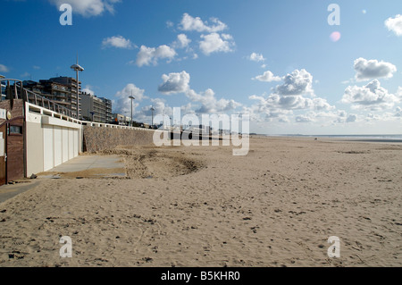 Plage de St Jean de Monts, Vendée, France Banque D'Images