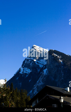 Le Criou à Samoens France Banque D'Images