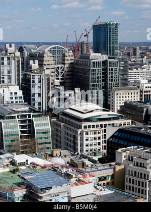 Moorgate et bâtiments de Londres Banque D'Images