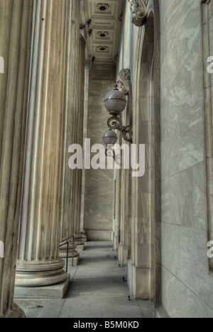 Le musée des Beaux-Arts de la rue Sherbrooke à Montréal Canada Banque D'Images