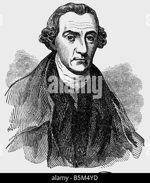 Henry, Patrick, 29.5.1736 - 6.6.1799, politicien américain (révolution), portrait, gravure sur bois, XIXe siècle, Banque D'Images