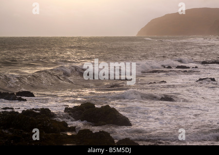 Seascape Mull of Kintyre Banque D'Images