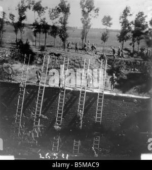 2 G55 W1 191636 Front de l'ouest Prise de Bezonvaux Histoire La Première Guerre mondiale, Front de l'Ouest les batailles de Verdun en tenant des stronghol Banque D'Images