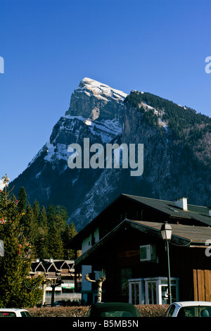 Le Criou à Samoens France Banque D'Images