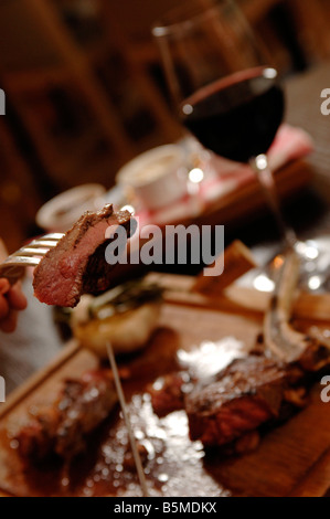 Charcuterie du Gordon Ramsay Restaurant Groupe et grill Maze Grill 1013 Grosvenor Sq Londres W1K 6JP Banque D'Images