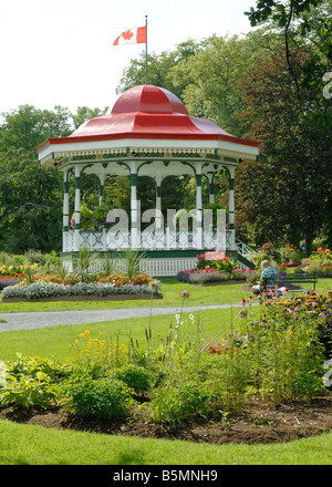 Les jardins publics de Halifax, Nouvelle-Écosse Banque D'Images